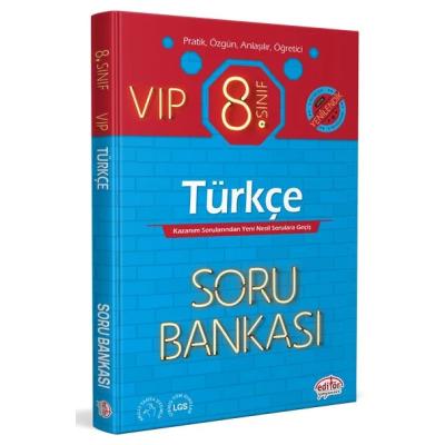 Editör Yayınları Lgs 8. Sınıf Vıp Türkçe Soru Bankası