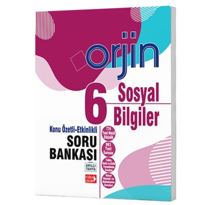 Gama Yayınları Orjin 6. Sınıf Sosyal Bilgiler Konu ÖzetliEtkinlikli Soru Bankası