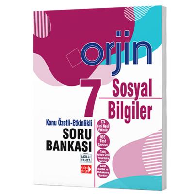 Gama Yayınları Orjin 7. Sınıf Sosyal Bilgiler Konu ÖzetliEtkinlikli Soru Bankası