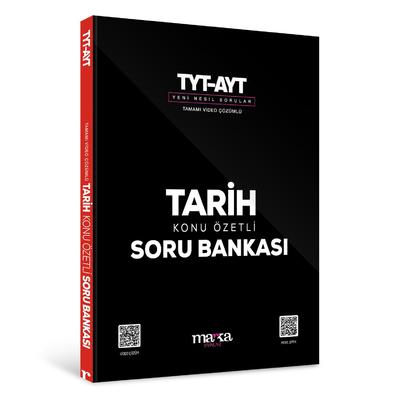 Marka Yayınları 2024 Tyt  Ayt Tarih Konu Özetli Yeni Nesil Soru Bankası Tamamı Video Çözümlü