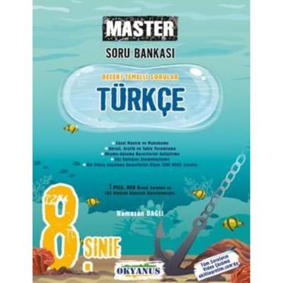 Okyanus Yayınları Lgs 8. Sınıf Master Türkçe Soru Bankası