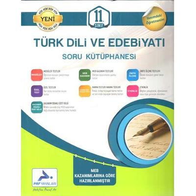 Paraf Yayınları 11. Sınıf Türk Dili Ve Edebiyatı Soru Kütüphanesi (Kampanya)