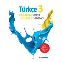 Tudem Yayınları 3. Sınıf Türkçe Kazanım Odaklı Soru Bankası
