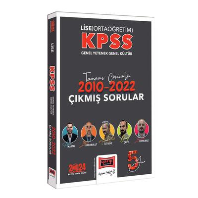 Yargı Yayınları 2024 Kpss GyGk Lise (Ortaöğretim) Tamamı Çözümlü 20102022 Çıkmış Sorular
