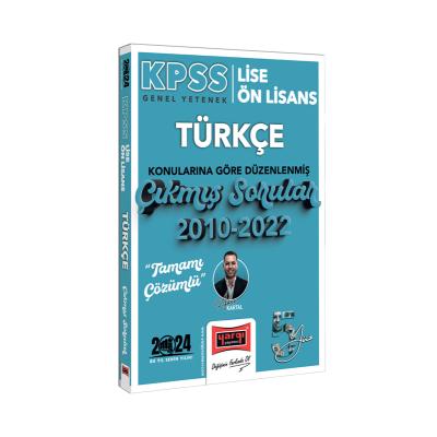Yargı Yayınları 2024 Kpss Lise Ön Lisans Türkçe Konularına Göre Düzenlenmiş 20102022 Tamamı Çözümlü Çıkmış Sorular