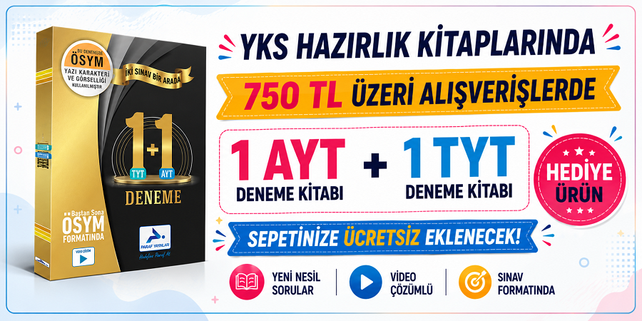 YKS Hazırlık Hediye Deneme