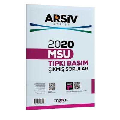 2020 MSÜ ARŞİV SERİSİ Tıpkı Basım Çıkmış Sorular Tamamı Video Çözüm