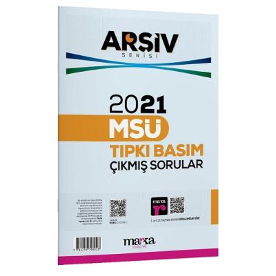 2021 MSÜ ARŞİV SERİSİ Tıpkı Basım Çıkmış Sorular Tamamı Video Çözümlü