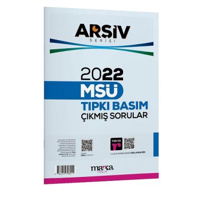2022 MSÜ ARŞİV SERİSİ Tıpkı Basım Çıkmış Sorular Tamamı Video Çözümlü