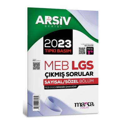 2023 LGS 8. Sınıf ARŞİV Serisi Tıpkı Basım Çıkmış Sorular Tamamı Video Çözümlü