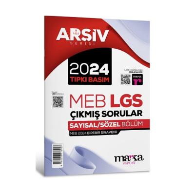 2024 LGS 8. Sınıf ARŞİV Serisi Tıpkı Basım Çıkmış Sorular Tamamı Video Çözümlü