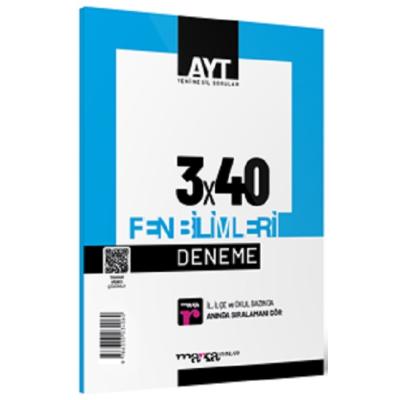 2025 AYT Fen Bilimleri 3x40 Deneme