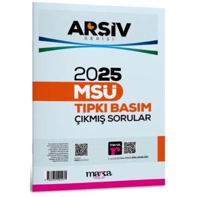 2025 MSÜ Çıkmış Sorular Tıpkı Basım Çözümlü Arşiv