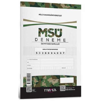 2025 MSÜ Yeni Nesil Deneme Tamamı Video Çözümlü