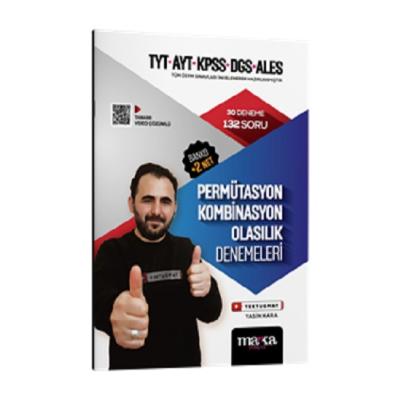 2025 TYT – AYT – KPSS – DGS – ALES Permütasyon Kombinasyon Olasılık Denemeleri