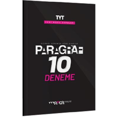 2025 TYT Paragraf 10 Deneme Tamamı Video Çözümlü Marka Yayınları