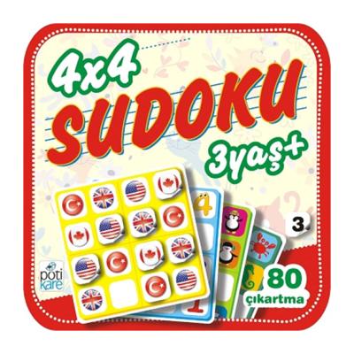 4 x 4 Sudoku – 3 (3 Yaş +)