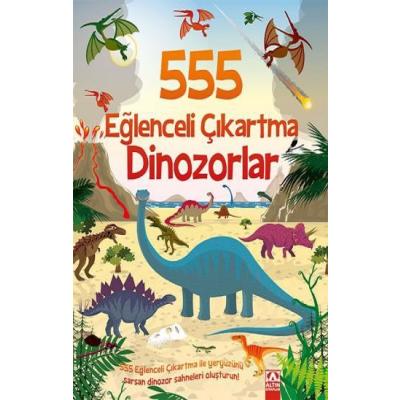 555 Eğlenceli Çıkartma - Dinozorlar