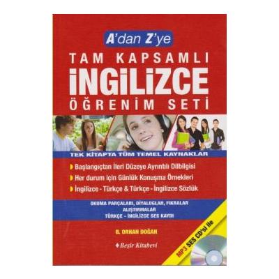 A'dan Z'ye Tam Kapsamlı İngilizce Öğrenim Seti