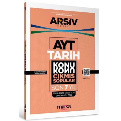 AYT Tarih Konu Konu Çıkmış Sorular Son 7 Yıl Marka Yayınları
