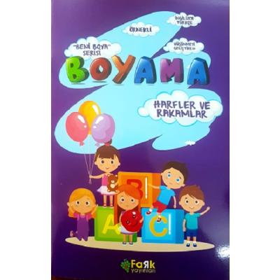 Beni Boya Serisi - Harfler ve Rakamlar