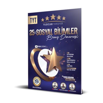 Bilgi Sarmal Tyt Sosyal Bilimler Yıldızlar Yarışıyor 25 Branş Denemesi