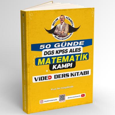 Bıyıklı Matematik 50 Günde Dgs  Kpss  Ales Matematik Kampı Video Ders Kitabı