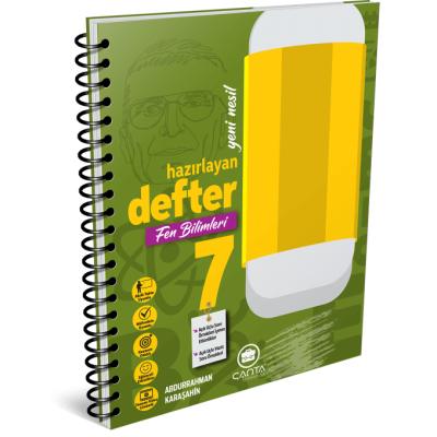 Çanta Yayınları 7. Sınıf Fen Bilimleri Hazırlayan Defter