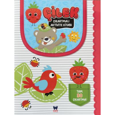 Çıkartmalı Aktivite Kitabı - Çilek