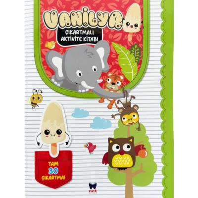 Çıkartmalı Aktivite Kitabı - Vanilya