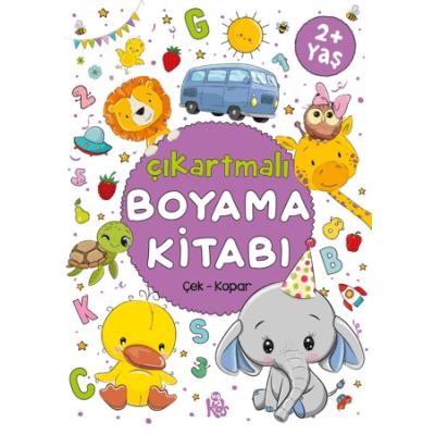 Çıkartmalı Boyama Kitabı 2 Yaş+