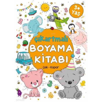 Çıkartmalı Boyama Kitabı 3 Yaş+