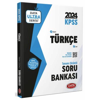 Data Yayınları 2024 KPSS Ultra Serisi Türkçe Soru Bankası