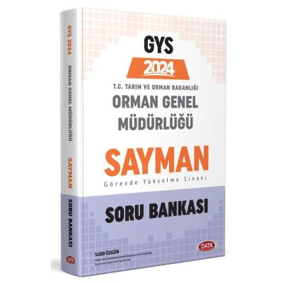 Data Yayınları 2024 Orman Genel Müdürlüğü Sayman Görevde Yükselme Sınavı Soru Bankası