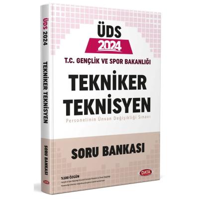 Data Yayınları 2024 T.C. Gençlik ve Spor Bakanlığı Tekniker - Teknisyen ÜDS Soru Bankası