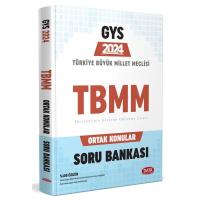Data Yayınları 2024 Türkiye Büyük Millet Meclisi (Tbmm) Gys Ortak Konular Soru Bankası