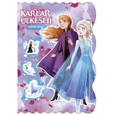 Disney Karlar Ülkesi 2 - Bol Bol Boya - Bol Bol Yapıştır Boyama Kitabı - Çıkartma Hediyeli!