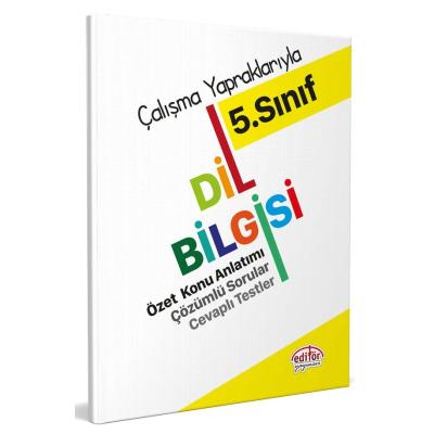 Editör Yayınları 5. Sınıf Dil Bilgisi