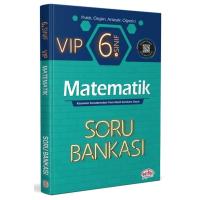 Editör Yayınları 6. Sınıf VIP Matematik Soru Bankası