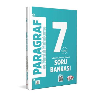 Editör Yayınları 7. Sınıf Paragraf ve Mantık Muhakeme Soru Bankası