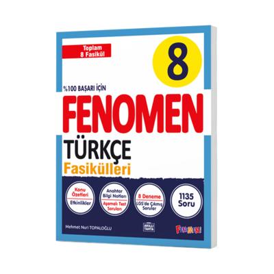 Fenomen Okul Yayınları Lgs 8. Sınıf  Türkçe Fasikül Seti (12345678. Sayılar)