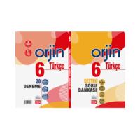 Gama Yayınları Orjin 6. Sınıf Türkçe Destek Soru Bankası + 20 Deneme