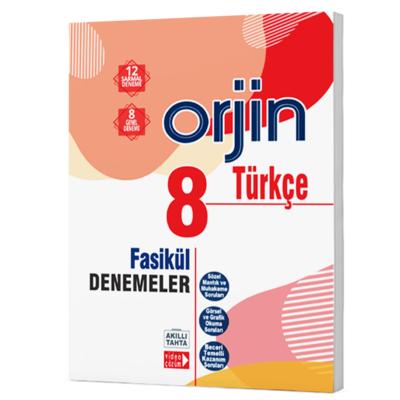 Gama Yayınları Orjin Lgs 8. Sınıf Türkçe Fasikül Denemeler