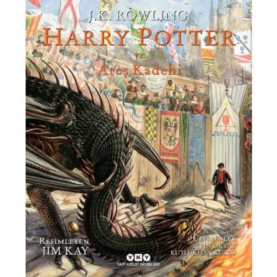 Harry Potter ve Ateş Kadehi -4 (Ciltli , Resimli Özel Baskı)