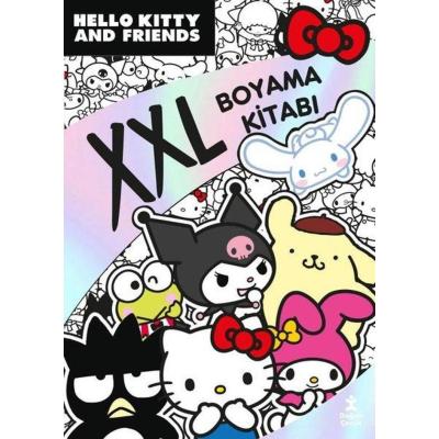 Hello Kitty and Friends XXL Boyama Kitabı