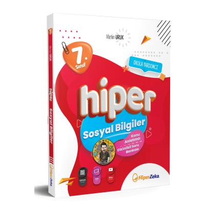 Hiper Zeka 7. Sınıf Sosyal Bilgiler Konu Anlatımlı & Soru Bankası