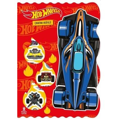 Hot Wheels Bol Bol Boya - Bol Bol Yapıştır Boyama Kitabı - Çıkartma Hediyeli!