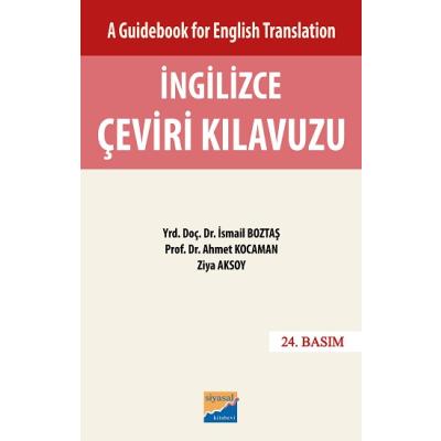 İngilizce Çeviri Kılavuzu - Cevap Anahtarı (A Guidebook For English Translation)