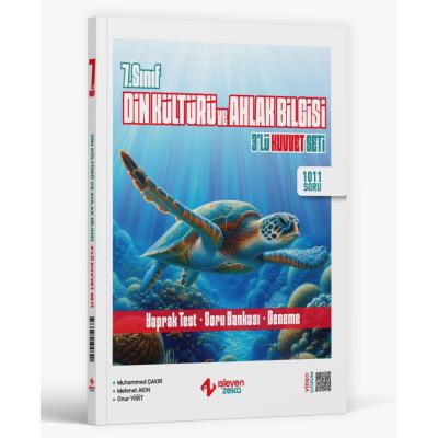 İşleyen Zeka 7. Sınıf Din Kültürü ve Ahlak Bilgisi 3 lü Kuvvet Serisi Seti