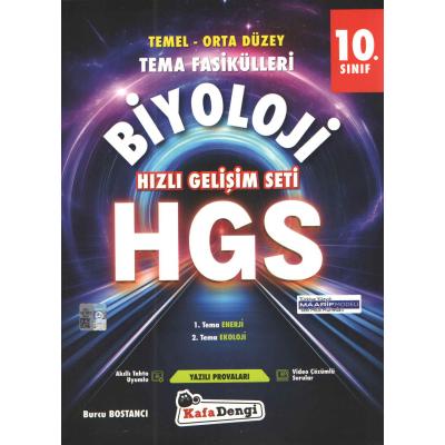 Kafa Dengi Yayınları 10. Sınıf HGS Biyoloji Tema Fasikülleri